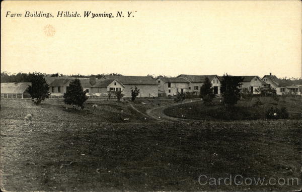 Farm Buildings, Hillside Wyoming New York