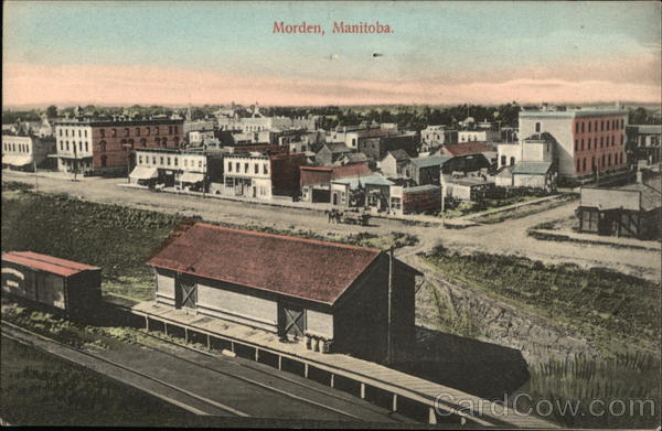 View of Morden MB Canada Manitoba