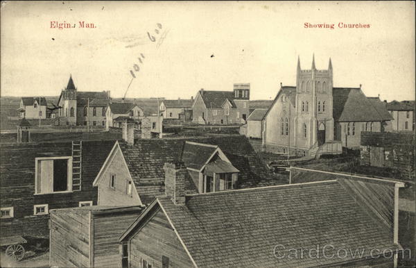 Showing Churches Elgin MB Canada Manitoba