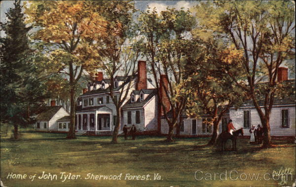 Sherwood Forest - Home of John Tyler Charles City Virginia