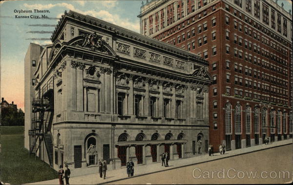 Street View of Orpheum Theatre Kansas City