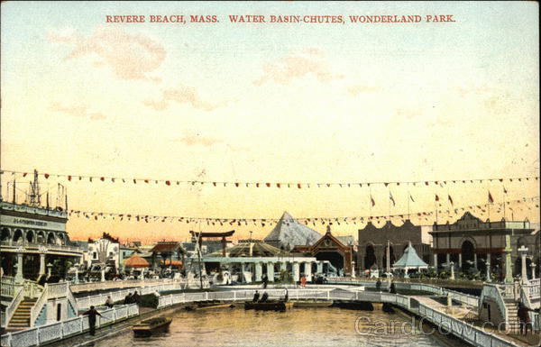 Water Basin Chutes, Wonderland Revere Beach Massachusetts