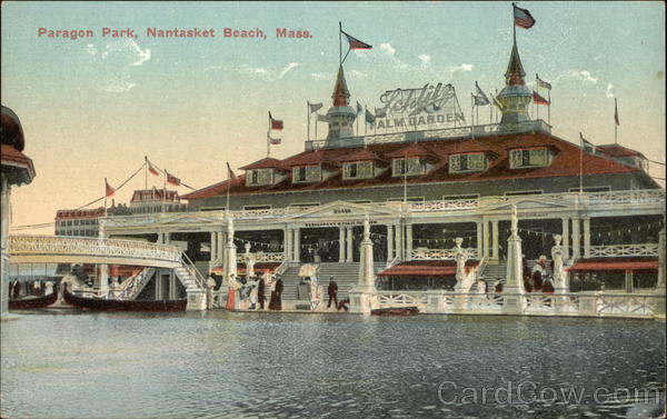 Water View of Paragon Park Nantasket Beach Hull Massachusetts
