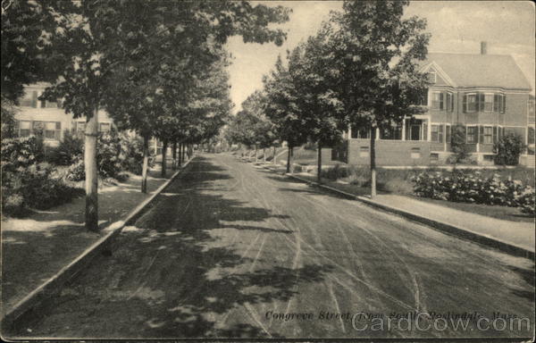 Congress Street from South Roslindale Massachusetts