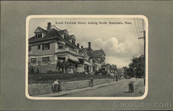 South Fairview Street, lookin North Roslindale Massachusetts