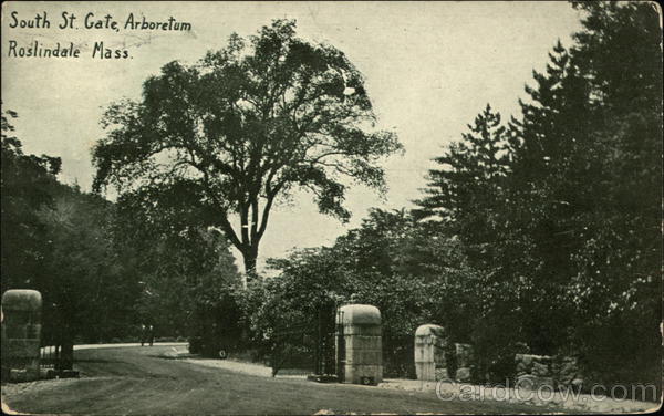 South Street Gate at the Arboretum Roslindale Massachusetts