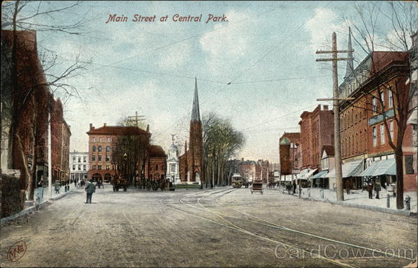 Main Street at Central Park Boston Massachusetts