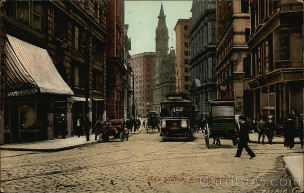 Main Street Boston Massachusetts