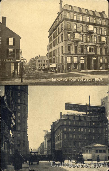 Boston Past and Present Massachusetts