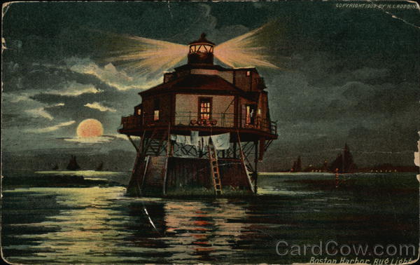Boston Harbor Bug Light Massachusetts
