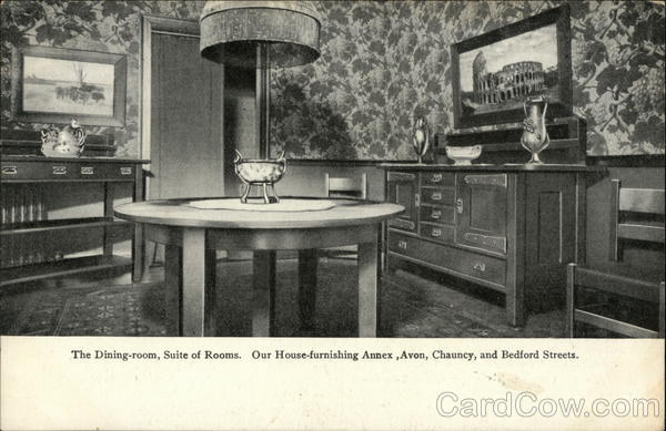 The Dining Room, Suite of Rooms, Jordan Marsh Company Boston Massachusetts