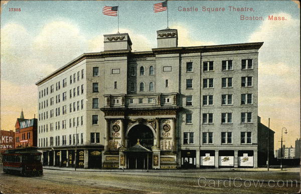 Street View of Castle Square Theatre Boston Massachusetts