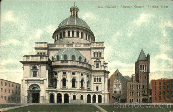 New Christian Science Church Boston Massachusetts