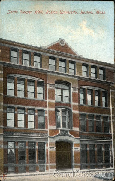 Jacob Sleeper Hall at Boston University Massachusetts