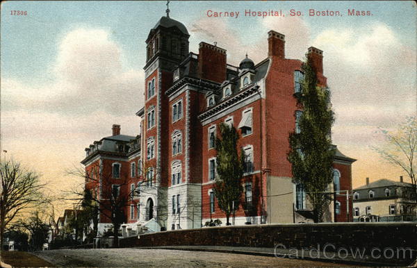 Street View of Carney Hospital Boston Massachusetts