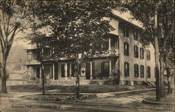 Street View of Emerson Hall Postcard