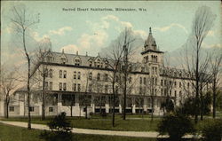 Sacred Heart Sanitarium Milwaukee, WI Postcard Postcard Postcard