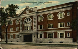Central Masonic Temple, La Salle Avenue and Locust Street Postcard