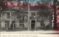 "Robber's Roost" of Pioneer Days Virginia City, MT Postcard Postcard Postcard