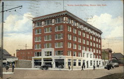 The Walter Scott Building In Moose Jaw Postcard