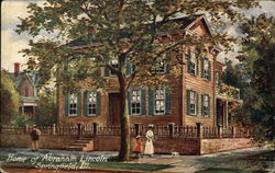 Home of Abraham Lincoln Springfield, IL Postcard Postcard Postcard