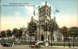 Park Street ME Church, Corner Park and Lee Streets Postcard