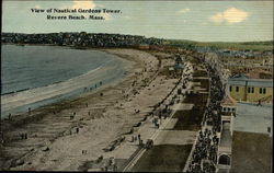 View of Nautical Gardens Tower Postcard