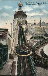 Going Up on the Virginia Reel Postcard