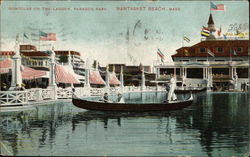 Gondolas on the Lagoon, Paragon Park Nantasket Beach, MA Postcard Postcard Postcard