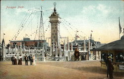 Paragon Park Nantasket Beach, MA Postcard Postcard Postcard