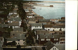 Bird's Eye View of East End of Town Provincetown, MA Postcard Postcard Postcard