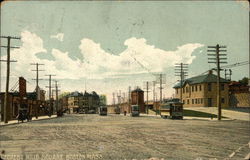 Forest Hills Square Boston, MA Postcard Postcard Postcard