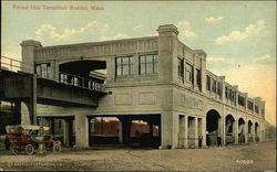 Forest Hill Terminal Boston, MA Postcard Postcard Postcard