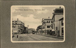 South Street, Business Section Postcard