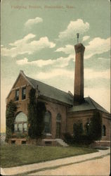 Street View of Pumping Station Roslindale, MA Postcard Postcard Postcard