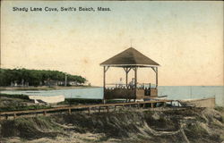 Water View at Shady Lane Cove, Swift's Beach Wareham, MA Postcard Postcard Postcard