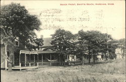 Beach Front, Swift's Beach Wareham, MA Postcard Postcard Postcard