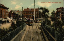Entrance to Tunnel Postcard