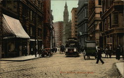 Main Street Boston, MA Postcard Postcard Postcard