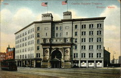 Street View of Castle Square Theatre Postcard