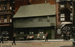 Home of Paul Revere Boston, MA Postcard Postcard Postcard