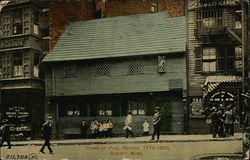 Home of Paul Revere, 1770-1800. Boston, MA Postcard Postcard Postcard