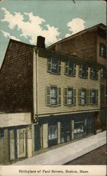 Birthplace of Paul Revere Postcard