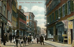 Salem Street Postcard
