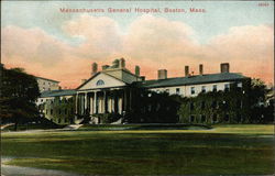 Massachusetts General Hospital and Grounds Postcard