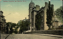 Street View of Carney Hospital Boston, MA Postcard Postcard Postcard