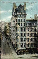 Parker House and Schnol Street Postcard