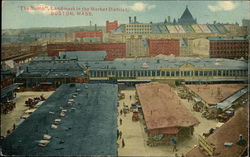 "The Dump" Landmark in the Market District Postcard