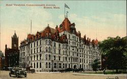 Hotel Vendome, Commonweath Avenue Boston, MA Postcard Postcard Postcard