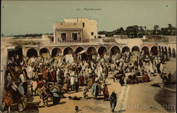 Marche Arabe - Outdoor Market Morocco Africa